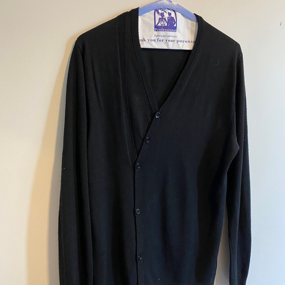 Helmut Lang black knit cardigan - Picture 2 of 4